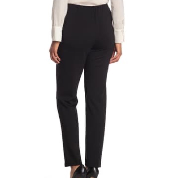 T Tahari black ponte pants - Picture 3 of 4